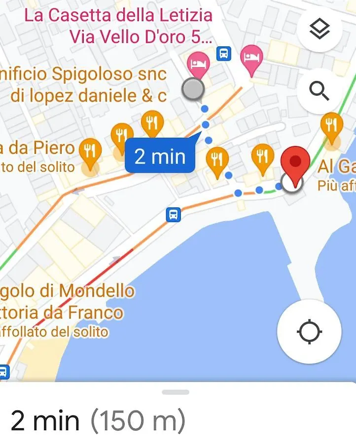 La Casetta Della Letizia Mondello Apartment